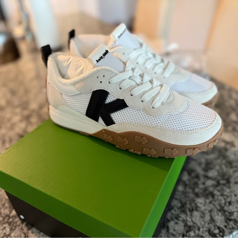 White and Black Sneakers - Picture 1 of 3